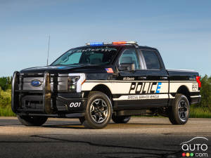 2023 Ford F-150 Lightning Pro SSV Police Pickup Unveiled